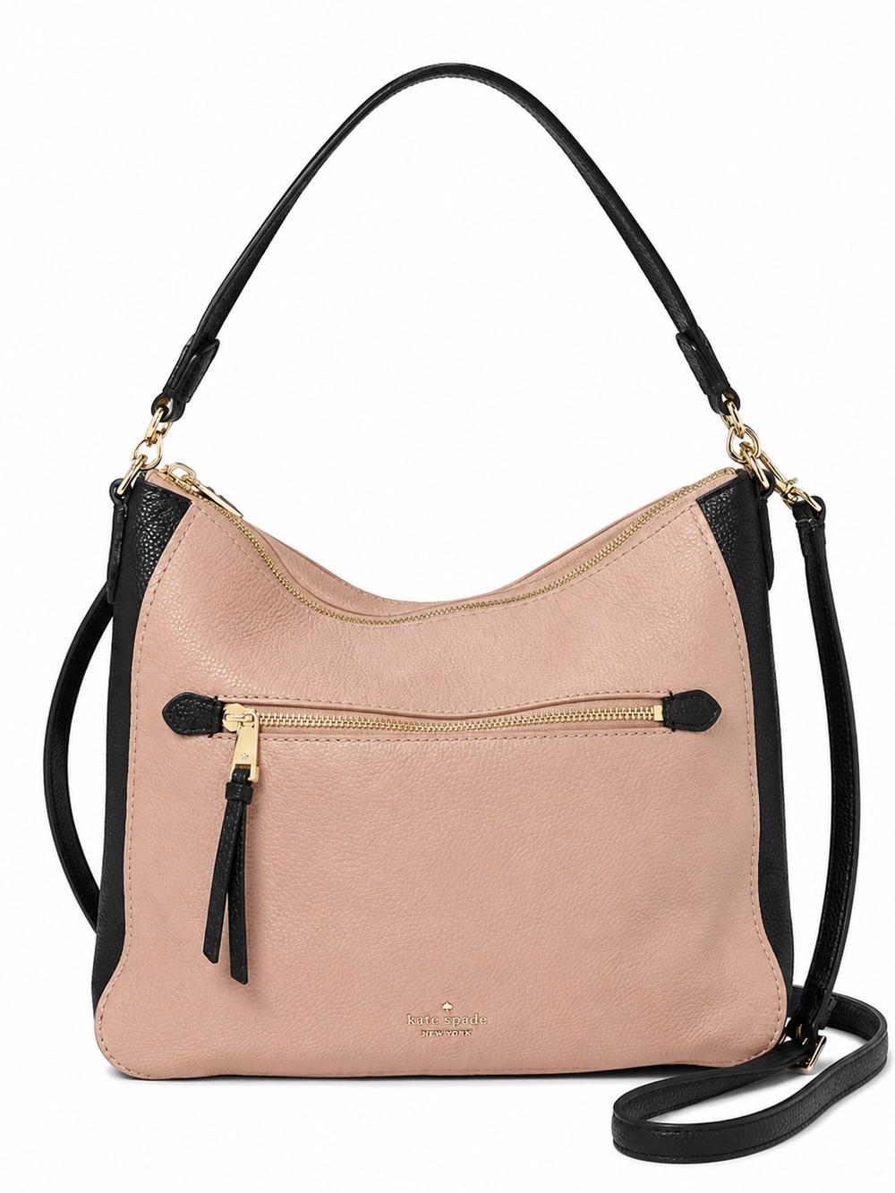 Kate Spade Jackson Street Quincy Soft Pebbled Leather Crossbody Shoulder Bag